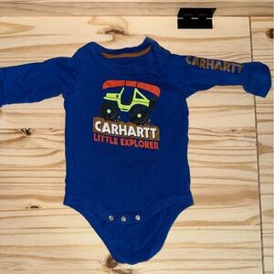 Carhartt 6m onsie boys